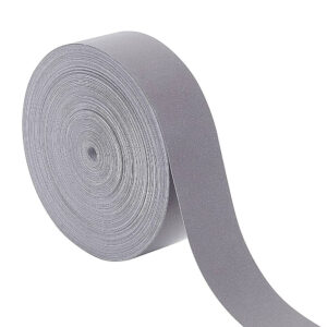 Cinta Reflectiva Gris Grippo para Costura 25mm